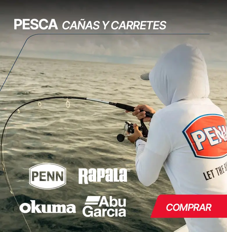Cañas de pescar y Carretes de pesca